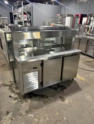 Balcão refrigerador condimetadora