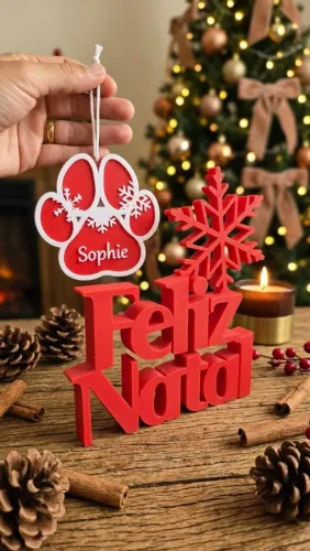 Comboio Enfeite de Natal