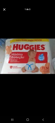 Fralda Huggies M