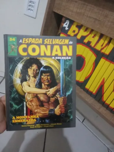 Coleção HQ a selvagens espada de Conan.