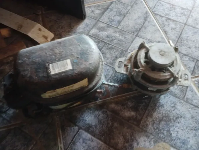 Compressor e motor de lavadora