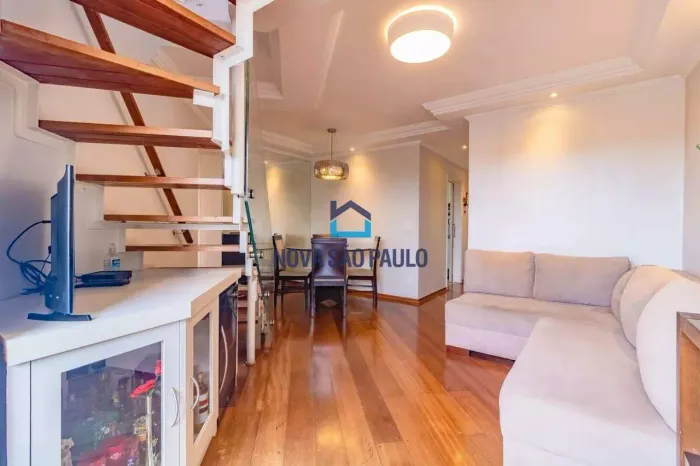 Cobertura duplex 'a venda no Jabaquara com 4 quartos, 3 vagas, Piscina Privativa