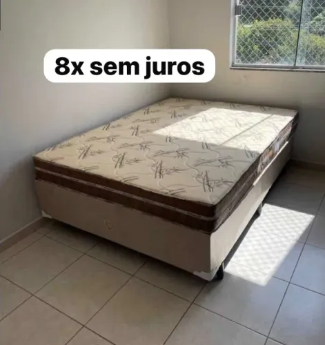 Colchao d33 e suporte (novo)