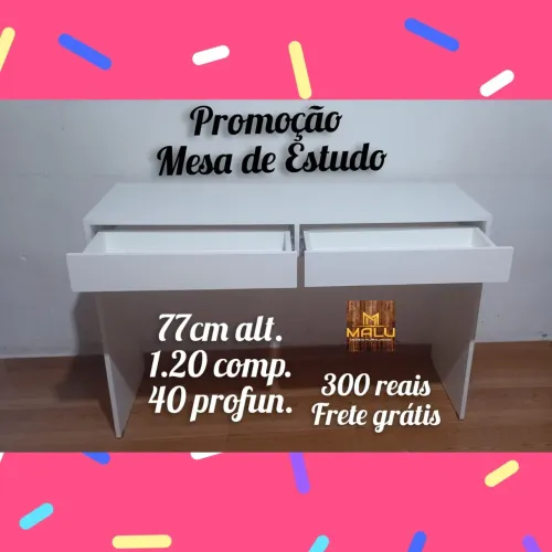 Promoção mesa de estudo