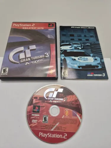 JOGO GRAN TURISMO 3 A-SPEC (GREATEST HITS) - ORIGINAL PS2