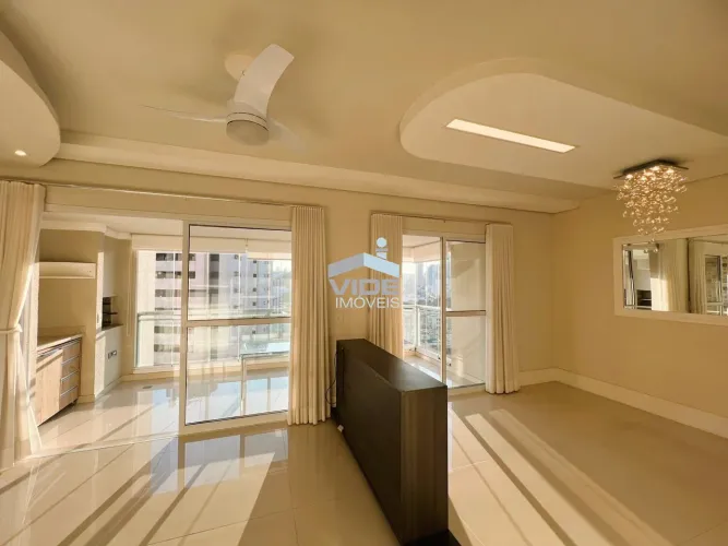 Aluguel de Apartamento de Alto Padrão no Cambuí, Campinas-SP: 4 Quartos, 3 Suítes, 2 Salas