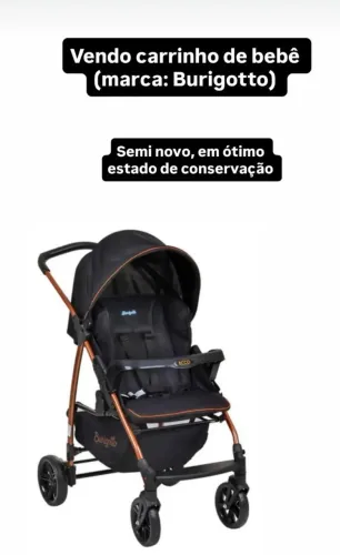 Carrinho de bebê. Burigotto.+55 85 *