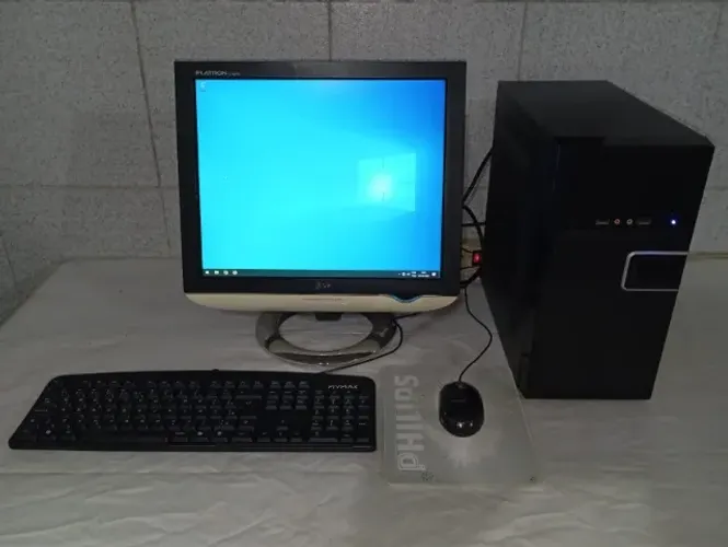 Computador CPU Core i3 8gb Ram + Monitor 17