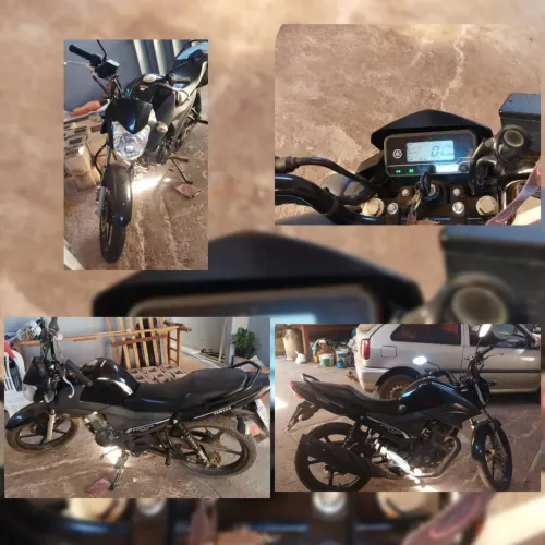 Moto fazer 150 preta 