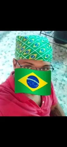Bandana do Brasil frete grátis a pronta entrega