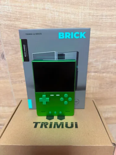 Trimui Brick Hammer Metal + Sd64gb + Pelicula + Case Completo na caixa