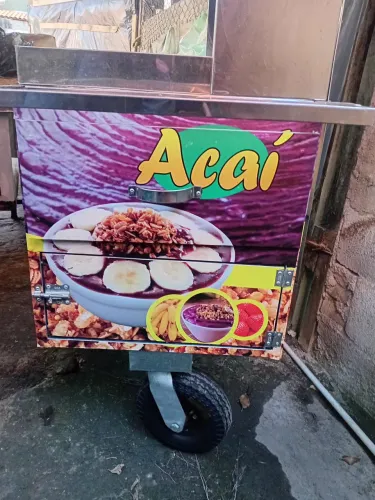 Carrinho de açaí novo