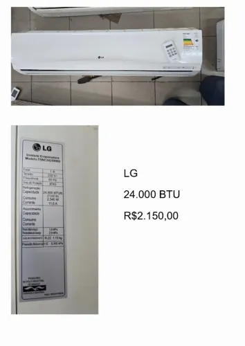 AR CONDICIONADO LG