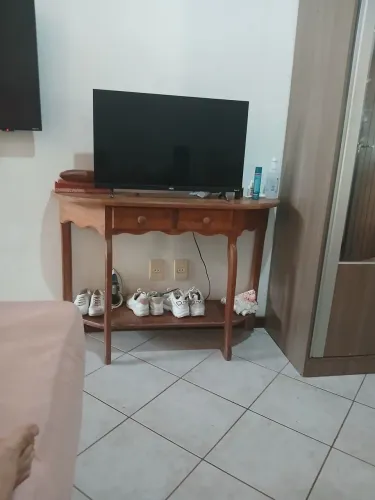 Penteadeira com espelho rústica
