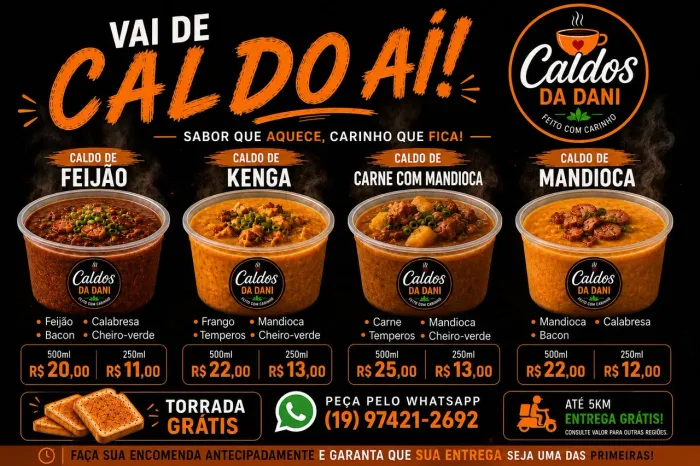 Caldos da Dani