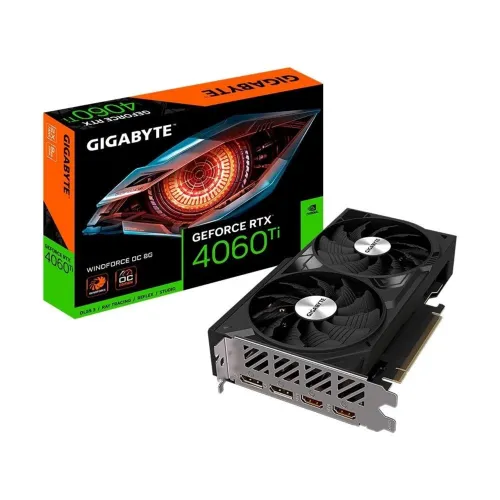 Placa de vídeo RTX 4060 Gigabyte - 8gb