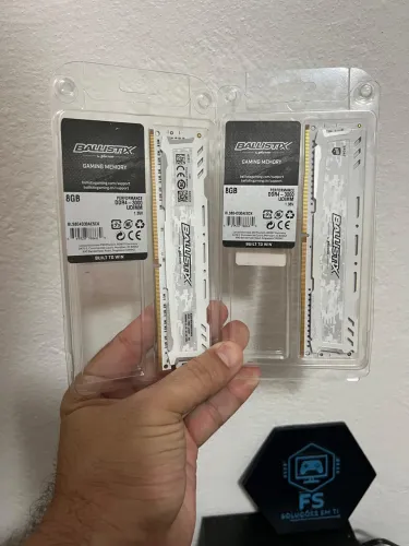 16gb 2x8gb 3000mhz White Ballistix Sport