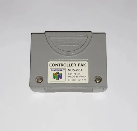 Controller Pak / Memory Card Original Nintendo 64 / N64
