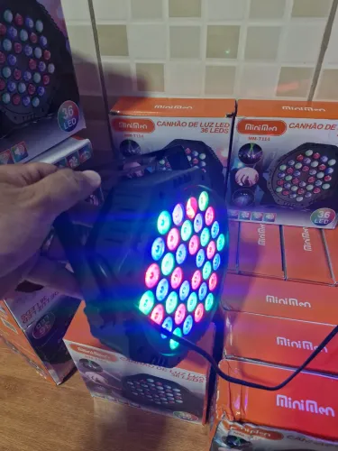 Canhão de led RGB