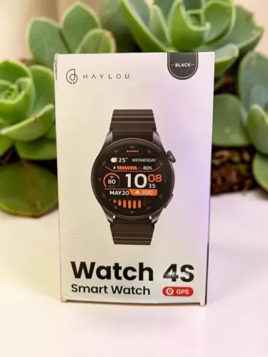 Relógio Inteligente Haylou 4s em Português tela Amoled GPS Integrado Lacrado 