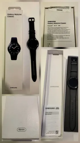 Samsung Galaxy watch 4 Classic - 46mm Bluetooth, Wi-Fi, GPS