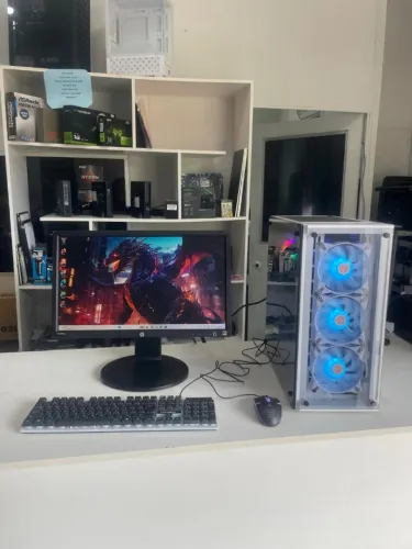 pc gamer intel core i7 7ger/16gb mem/1tera hd+ssd 240gb/pl gtx 1060 6gb/20 pol garantia nf