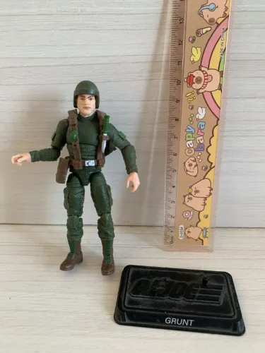 boneco g.i. joe grunt 25th anos hasbro