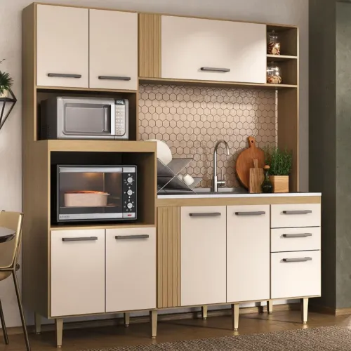 Cozinha Compacta Muito Espaçosa 