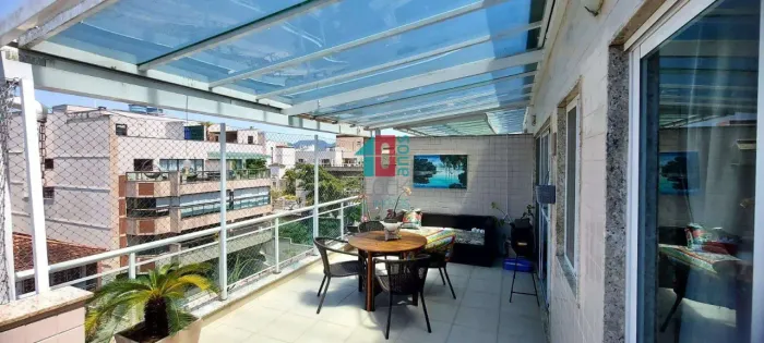 Recreio dos Bandeirantes | Cobertura 3 quartos, sendo 1 suite