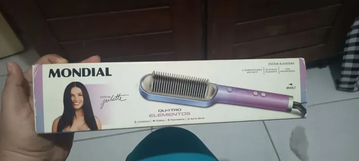 Escova alisadora