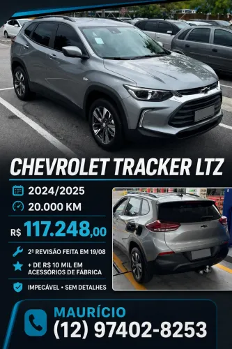 Chevrolet Tracker LTZ 1.0 Turbo 12V Flex AUT 2025