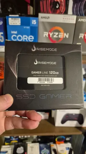 SSD 120GB Rise Mode novo, lacrado, com garantia!