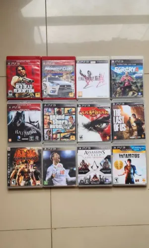 Jogo Ps3, 70 Reais Cada