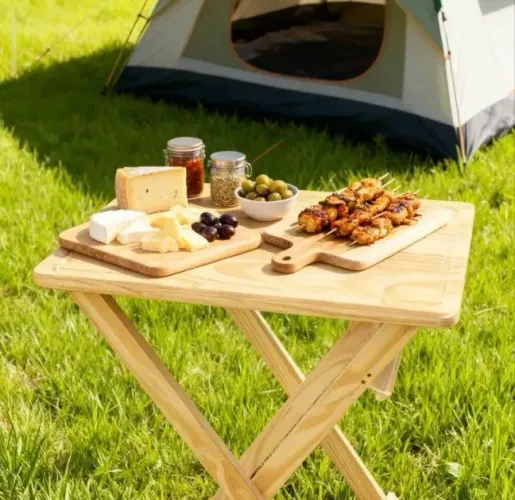 Mesa para churrasco