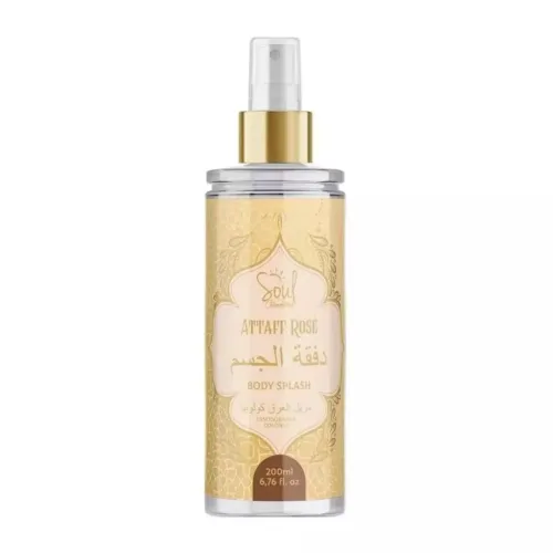 Body Splash árabe Soul Cosméticos Attaff Rose 200ml