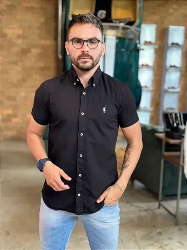 Camisa Social Ralph Lauren Oxford 50%off Importada