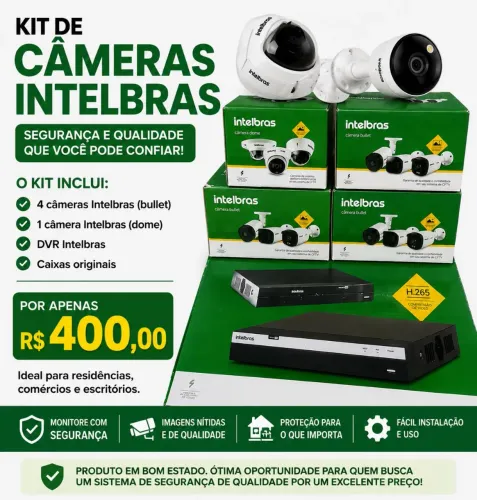 Câmeras Intelbras 