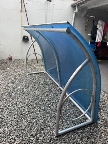 Toldo de alumínio de acrílico