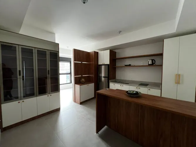 Apartamento mobiliado com 1 quarto no Centro de Florianópolis.