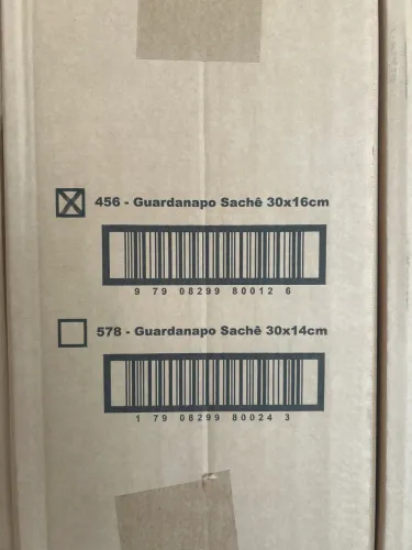 Guardanapo sache 30 x 16 cm
