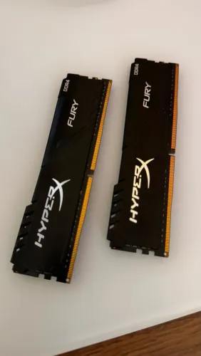 Memória Ram DDR4 16gb (8x2) 2666mhz AM4 HYPERX Fury