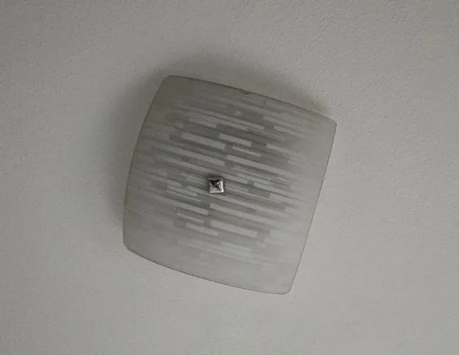 PLAFON DE VIDRO CHERUTI 2 LÂMPADAS