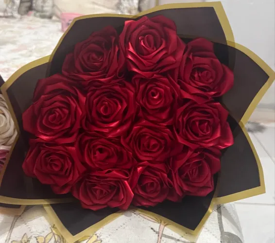 Buquê de rosas artificiais 