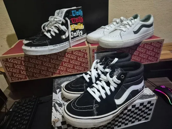3 tênis vans originais numero 41