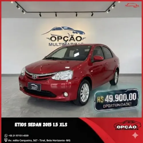Toyota Etios XLS Sedan 1.5 Flex 16V 4P Mec. 2015
