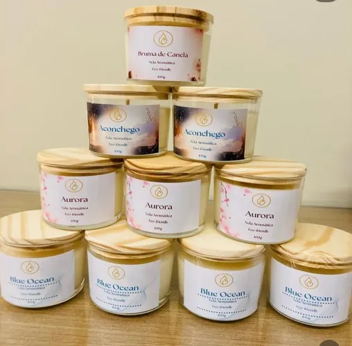 Velas Aromáticas Premium LÚMEN | Decoração e Presentes Exclusivos