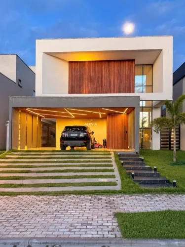 Casa em Condomínio para Venda em Eusébio, Cidade Alpha, 4 dormitórios, 3 suítes, 6 banheir