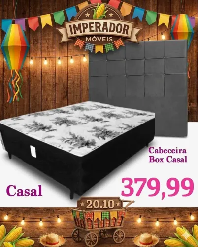 Cabeceira + box casal