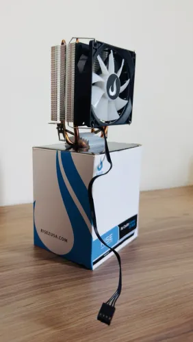Air Cooler Gamer Rise mode Z5 RGB - Pouco Usado