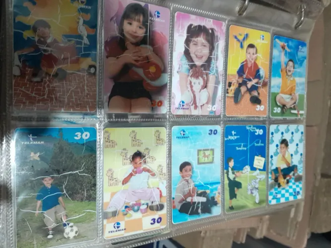 Vendo cartões telefônicos antigos bom para colecionadores
